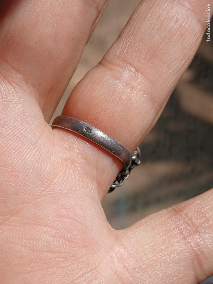 Joyeria: ANILLO DE PLATA Y &Aacute;MBAR ESTILO ART NOUVEAU - Foto 13