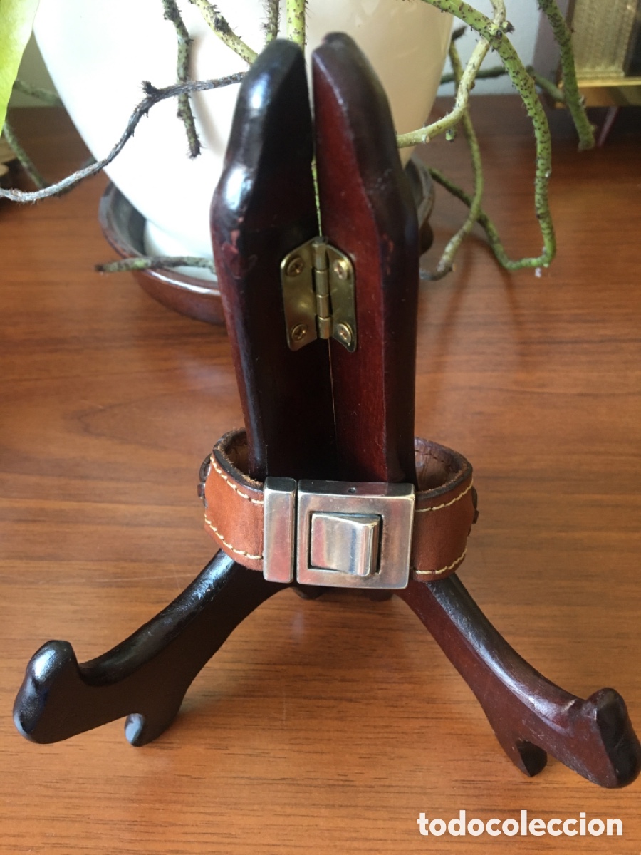 Joyeria: pulsera en piel con cierre plateado - Foto 5