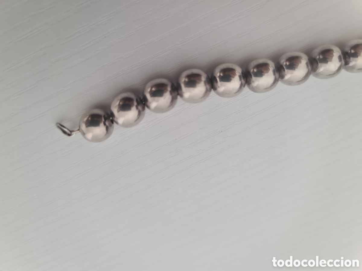 Joyeria: #1078 pulsera eslabon circular plata de ley 925 - Foto 3