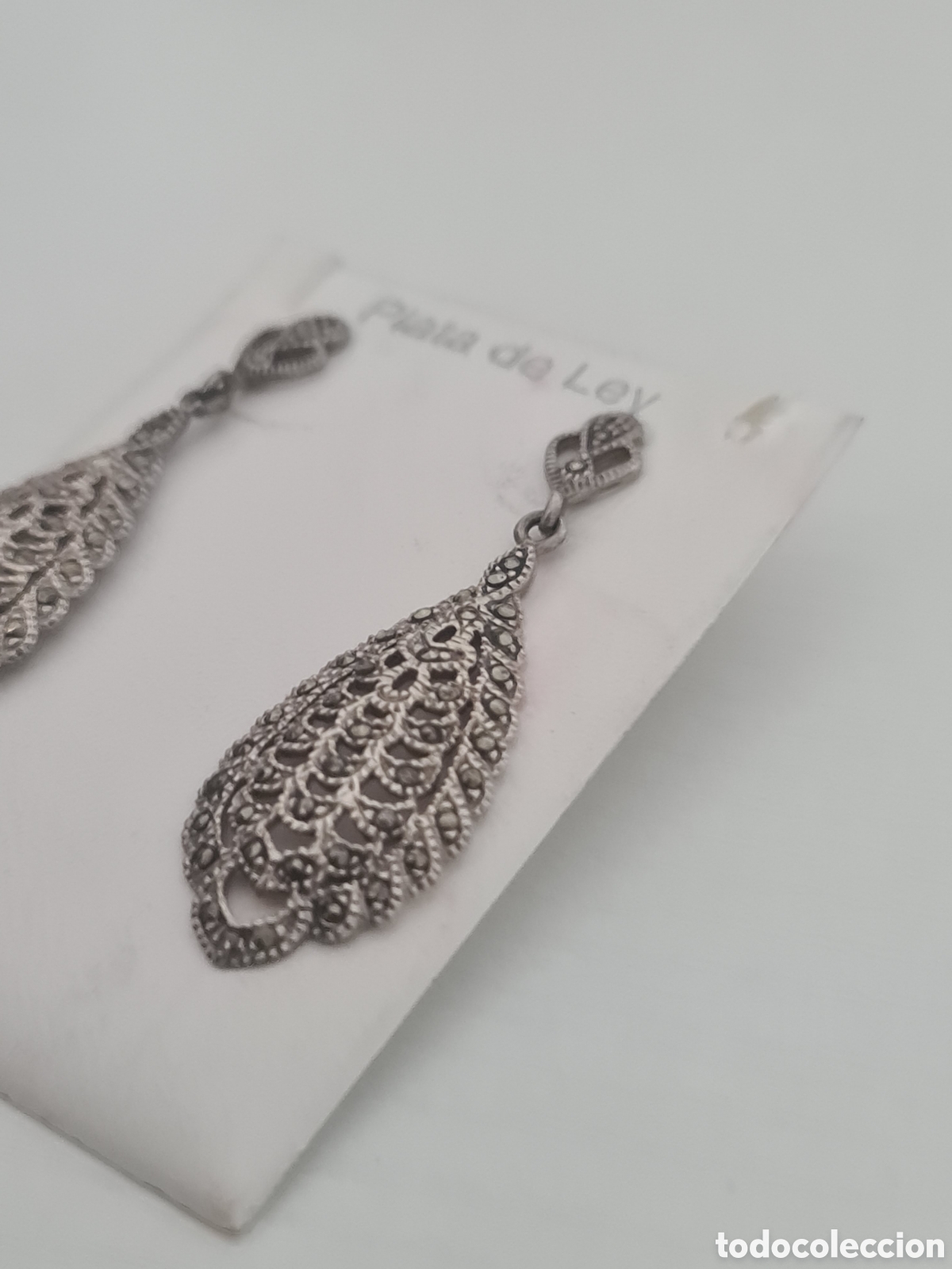 Joyeria: #1093 pendientes plata de 925 lagrima - Foto 3