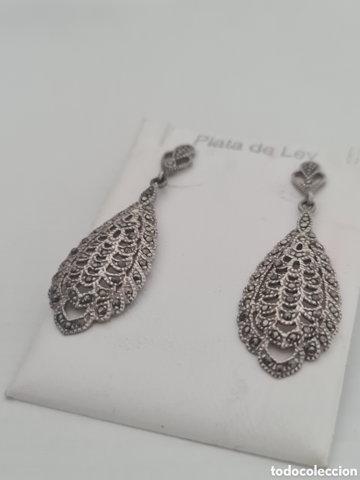 Joyeria: #1093 pendientes plata de 925 lagrima - Foto 4