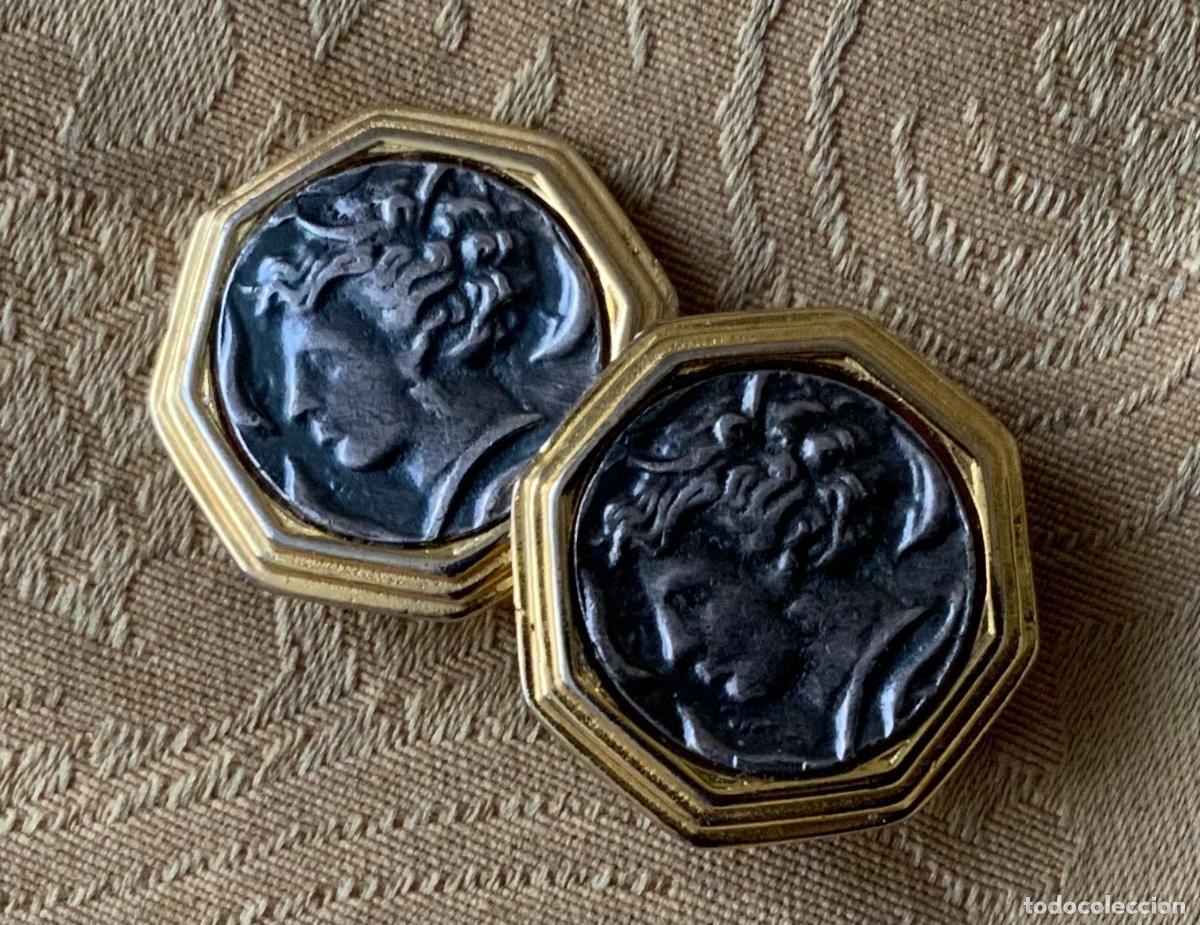 Joyeria: PENDIENTES VINTAGE MONEDA - Foto 1