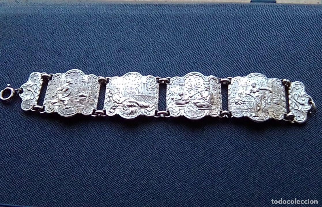 Joyeria: Pulsera plata, antigua - Foto 1