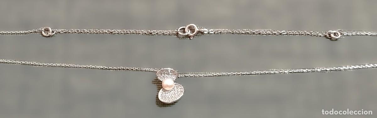 Joyeria: Gargantilla de ostra y perla, Plata - Foto 4
