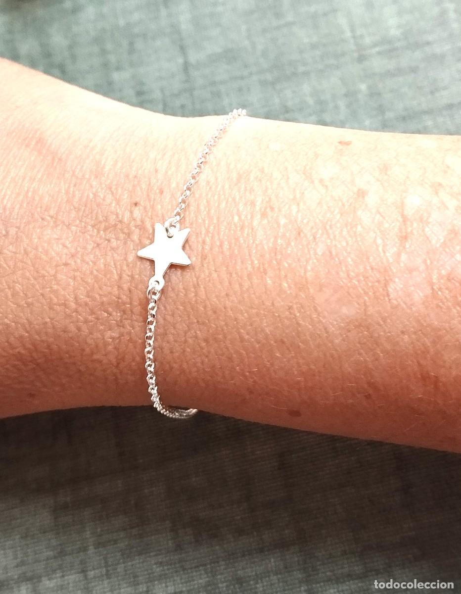 Joyeria: Pulsera estrella Plata Ley, 19cm - Foto 1