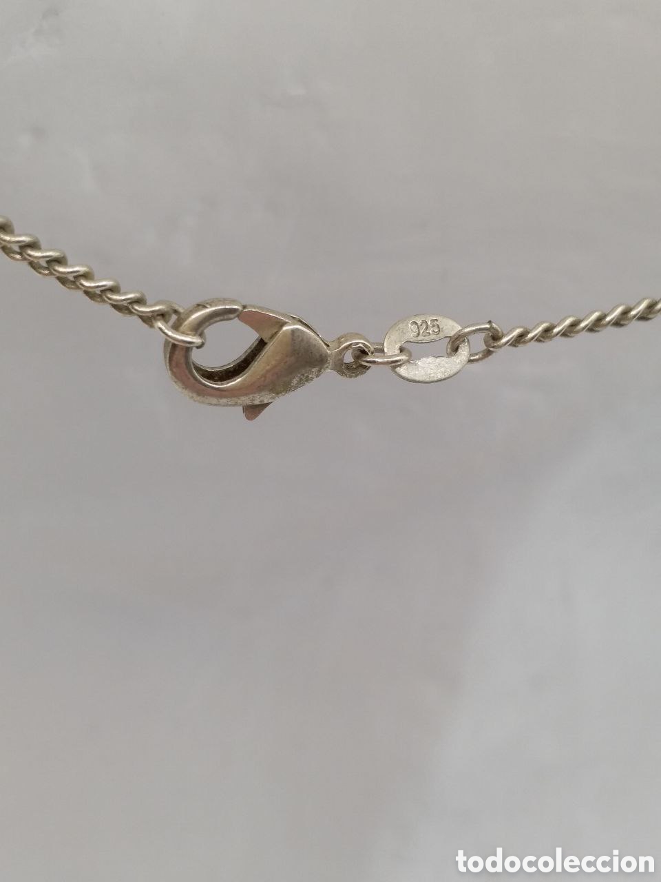 Joyeria: Collar con Turquesas.Cadena de Plata - Foto 5