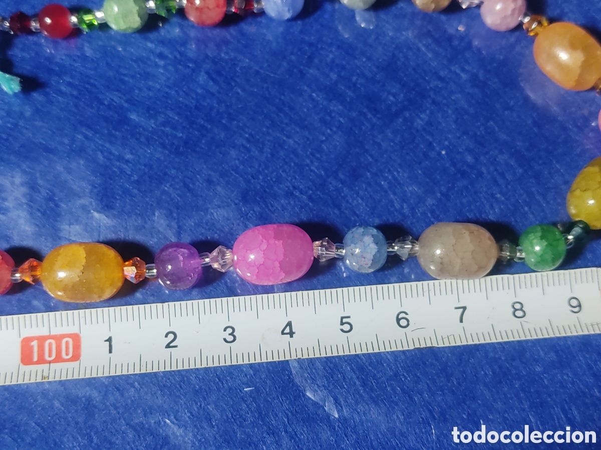 Joyeria: Collar de cuarzos variados.Vintage. *V* - Foto 6