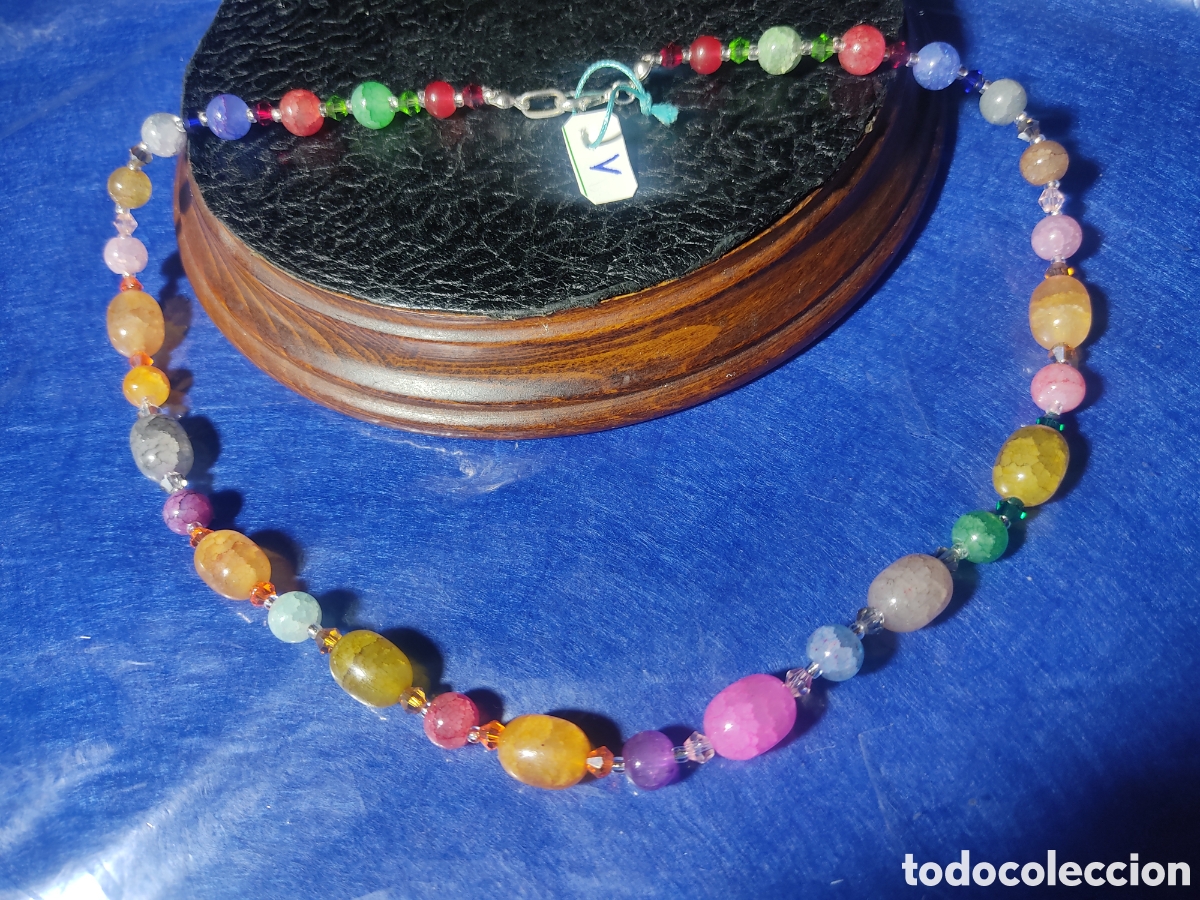 Joyeria: Collar de cuarzos variados.Vintage. *V* - Foto 1