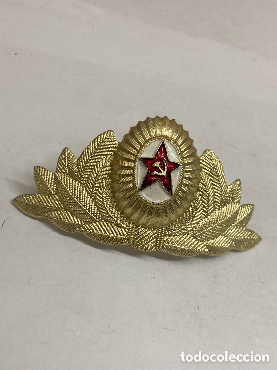 Joyeria: Insignia insignia de gorra del Ej&eacute;rcito Sovi&eacute;tico /MILITAR R - Foto 1