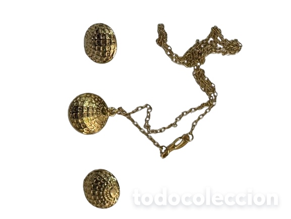 Joyeria: Conjunto de joyer&iacute;a dorada - Foto 1
