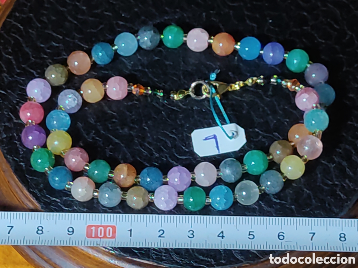 Joyeria: Collar de cuentas de cuarzo variado. *L* - Foto 3