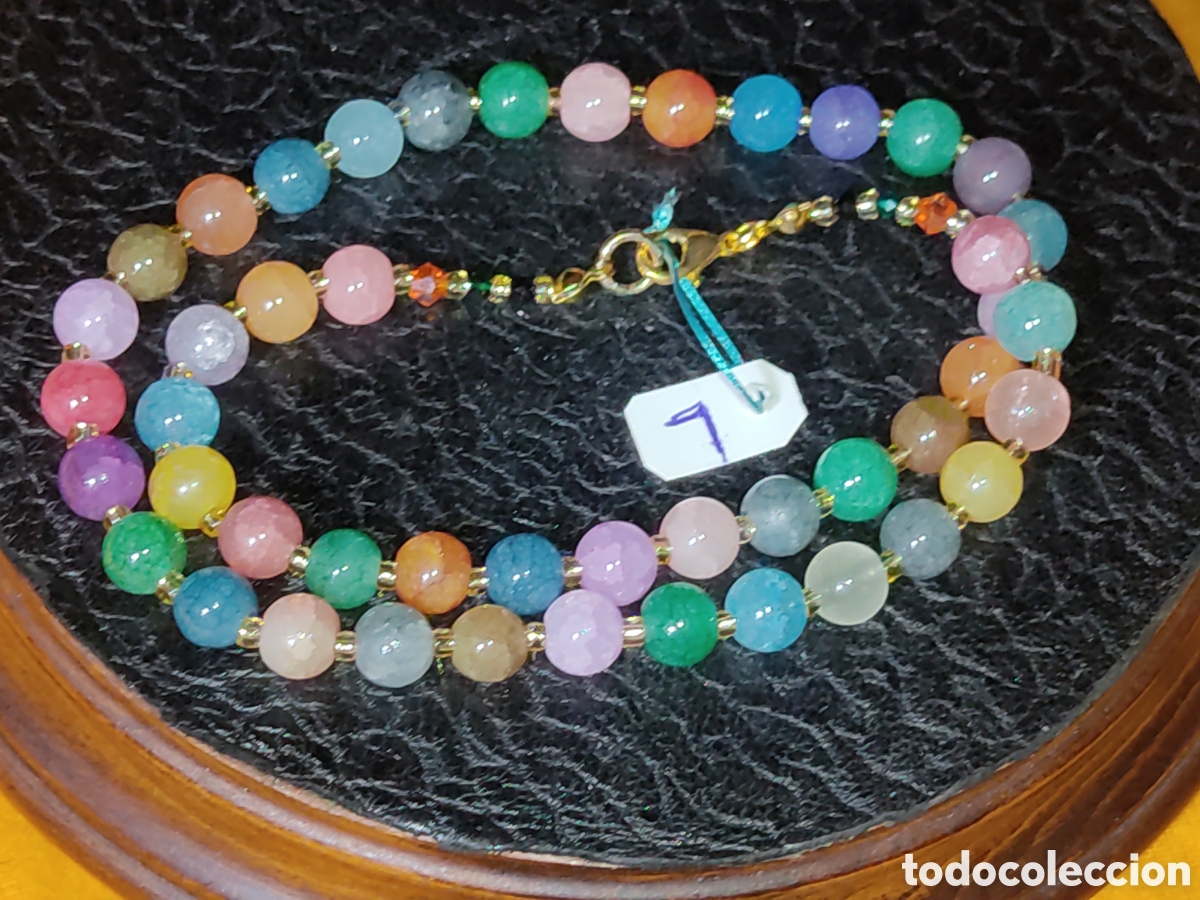 Joyeria: Collar de cuentas de cuarzo variado. *L* - Foto 5