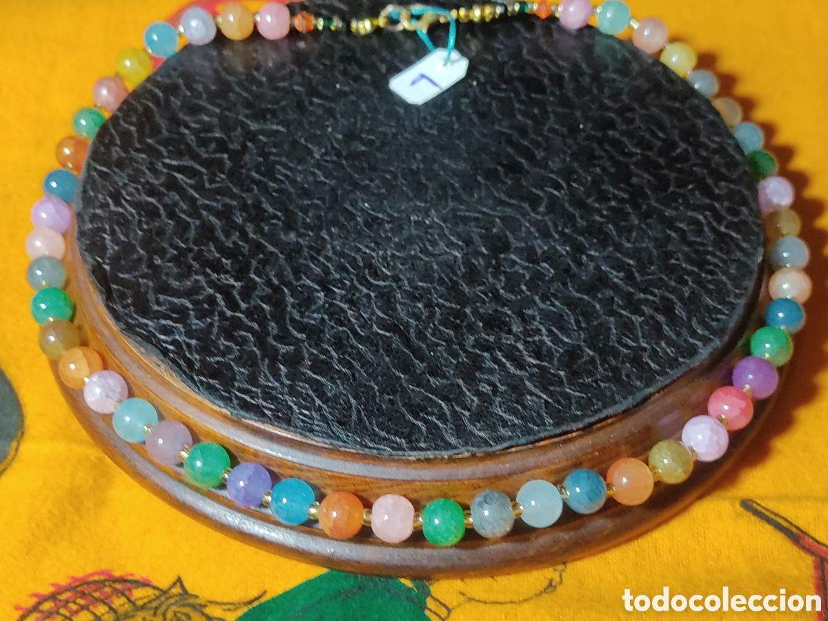 Joyeria: Collar de cuentas de cuarzo variado. *L* - Foto 1