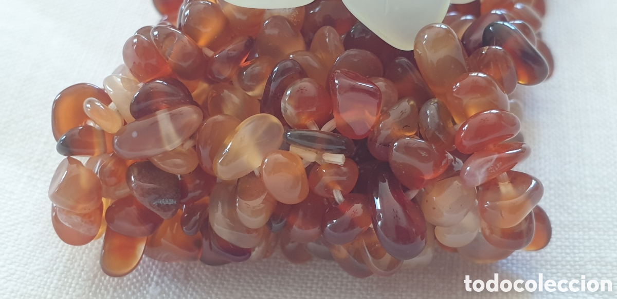 Joyeria: Pulsera con chips de piedras preciosas. - Foto 2