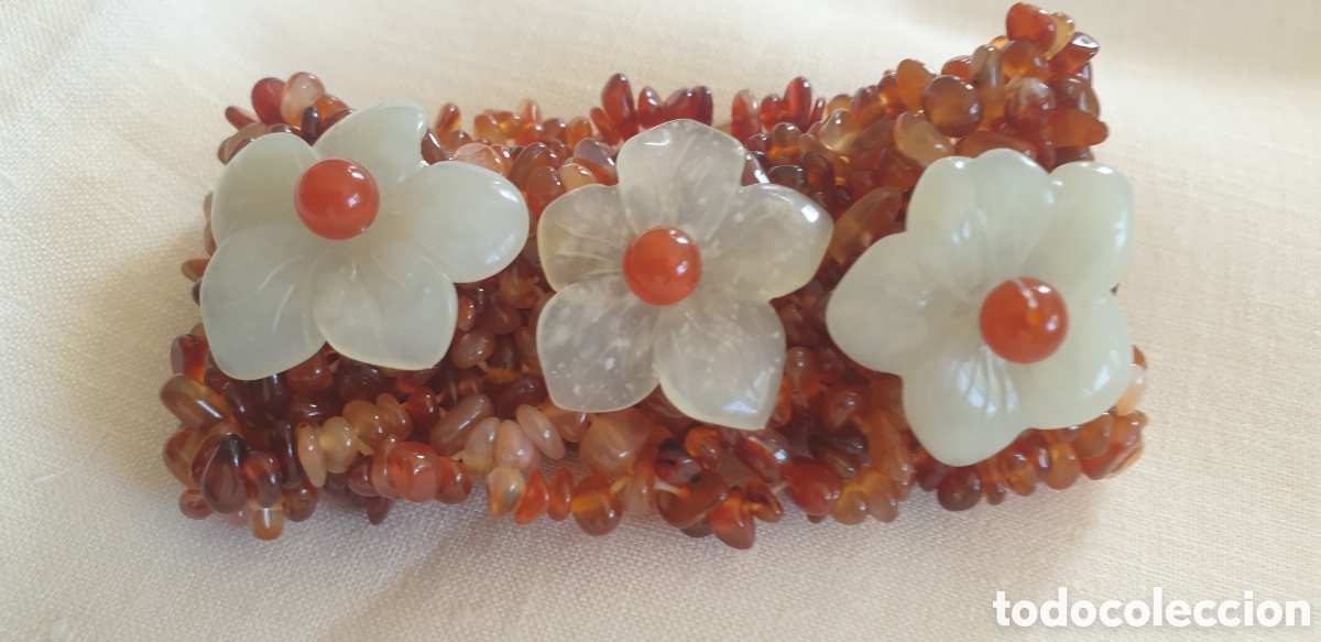 Joyeria: Pulsera con chips de piedras preciosas. - Foto 1