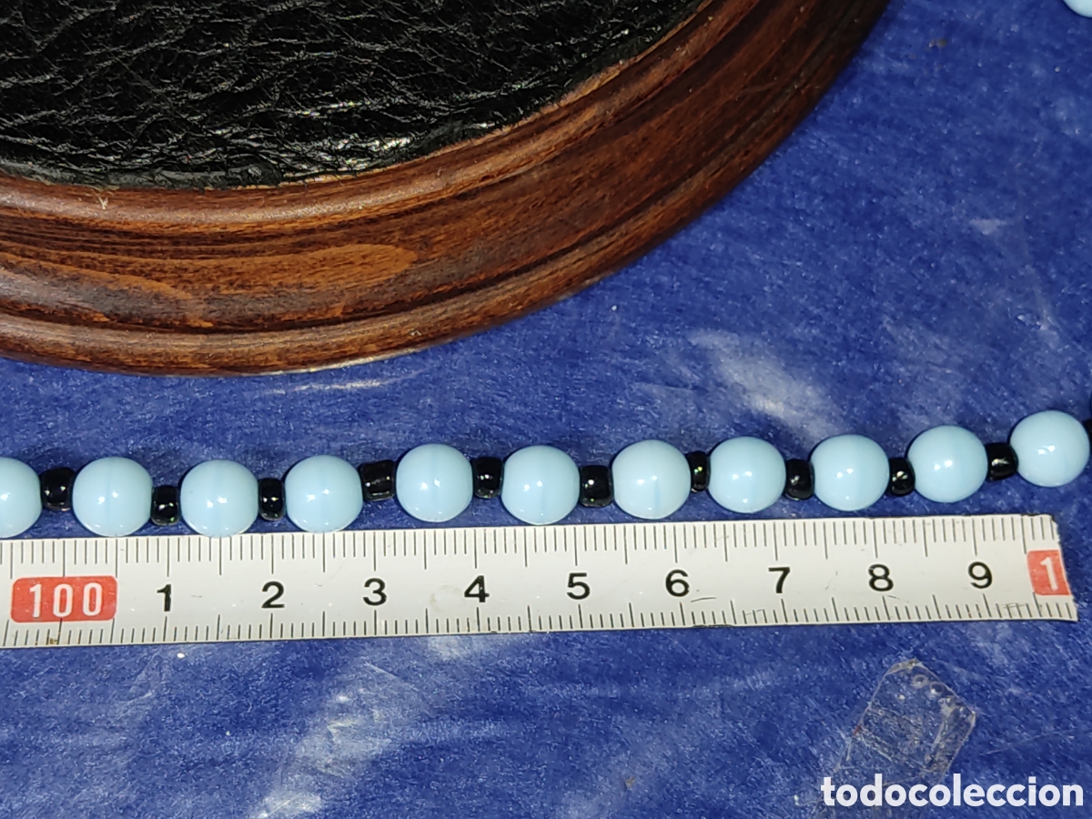 Joyeria: Collar de cristal de Murano azul celeste. *LL* - Foto 3