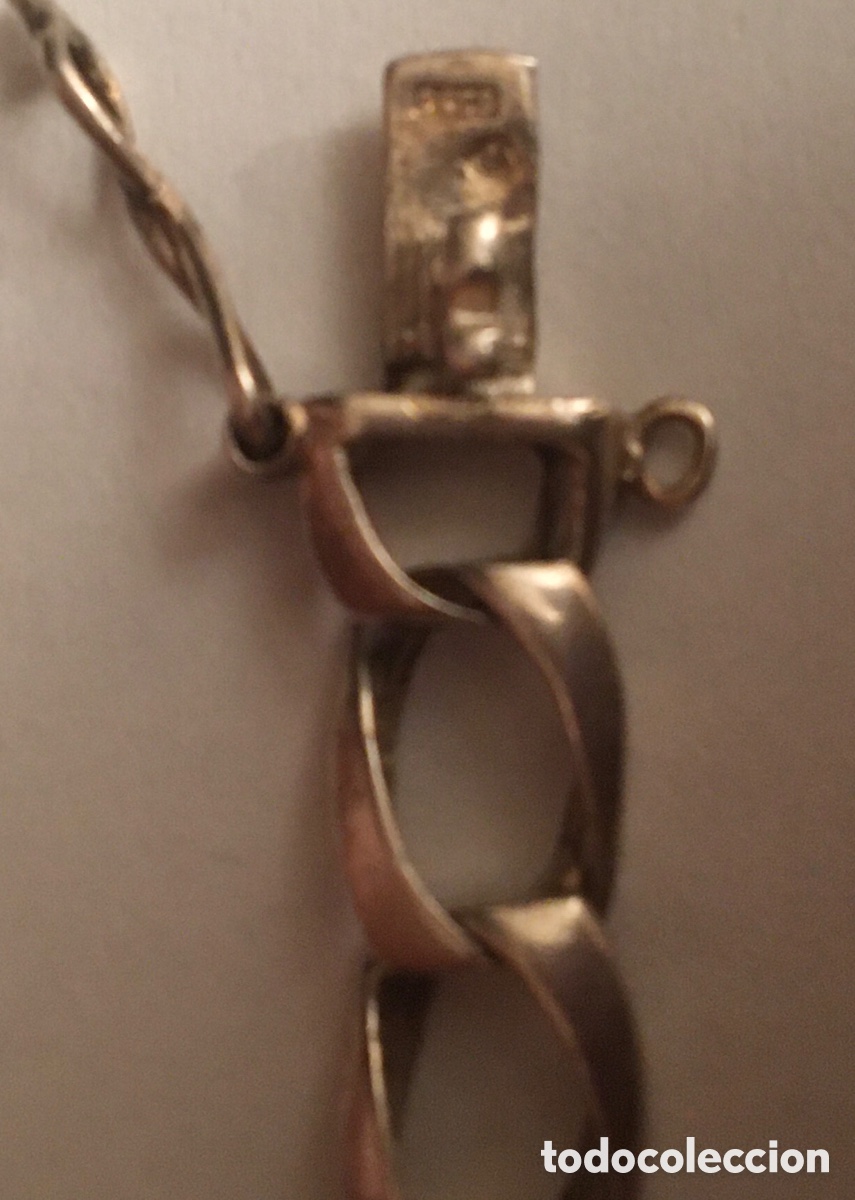 Joyeria: Pulsera vintage plata caballero 925. - Foto 6