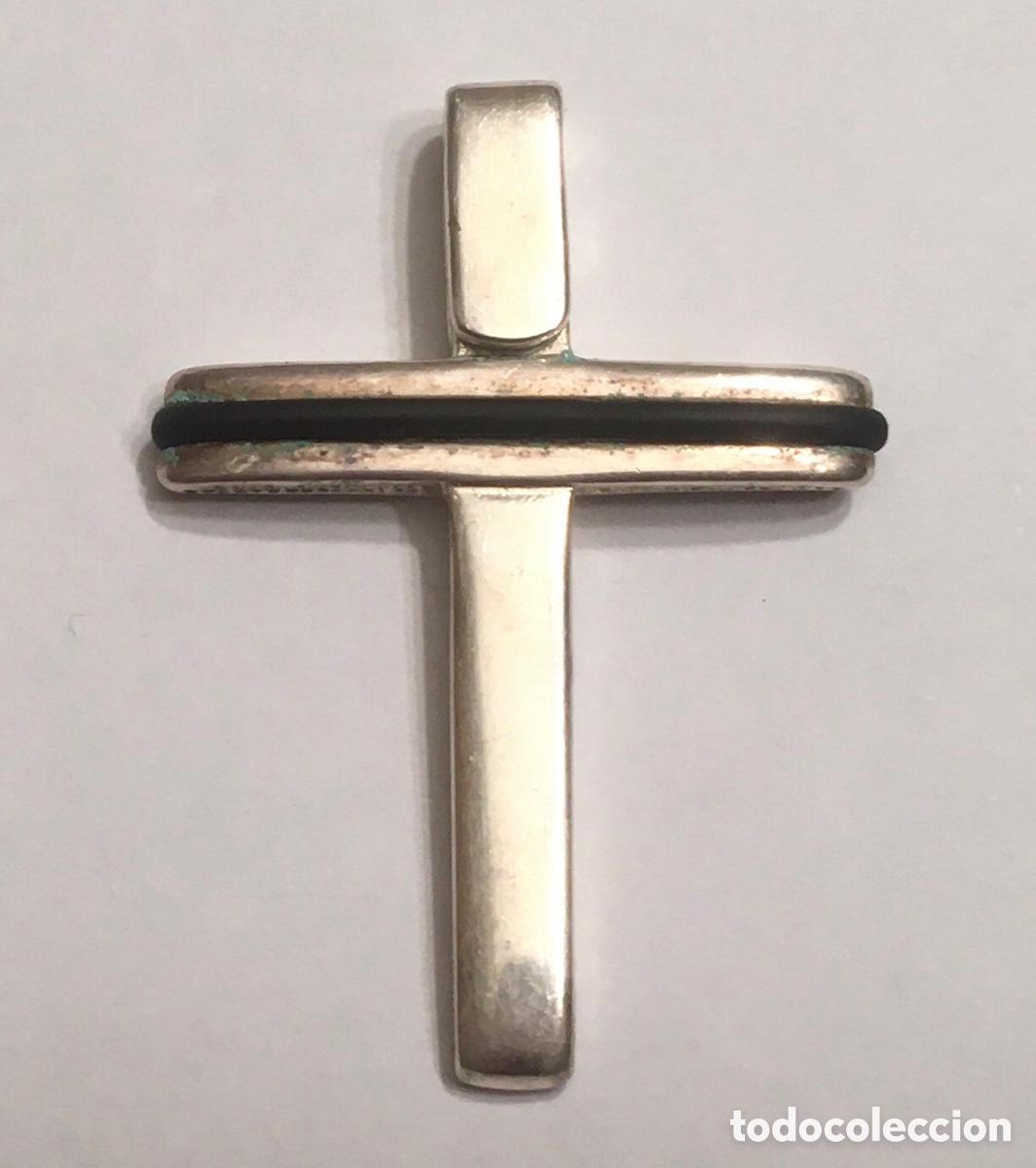 Joyeria: Cruz de plata 925.Dise&ntilde;o moderno. - Foto 1