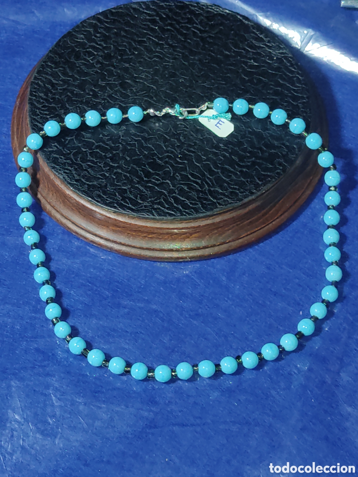 Joyeria: Collar de cristal de Murano azul celeste.*E* - Foto 2