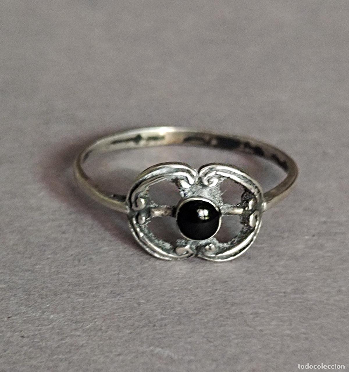 Joyeria: Anillo de plata de ley contrastada. - Foto 5