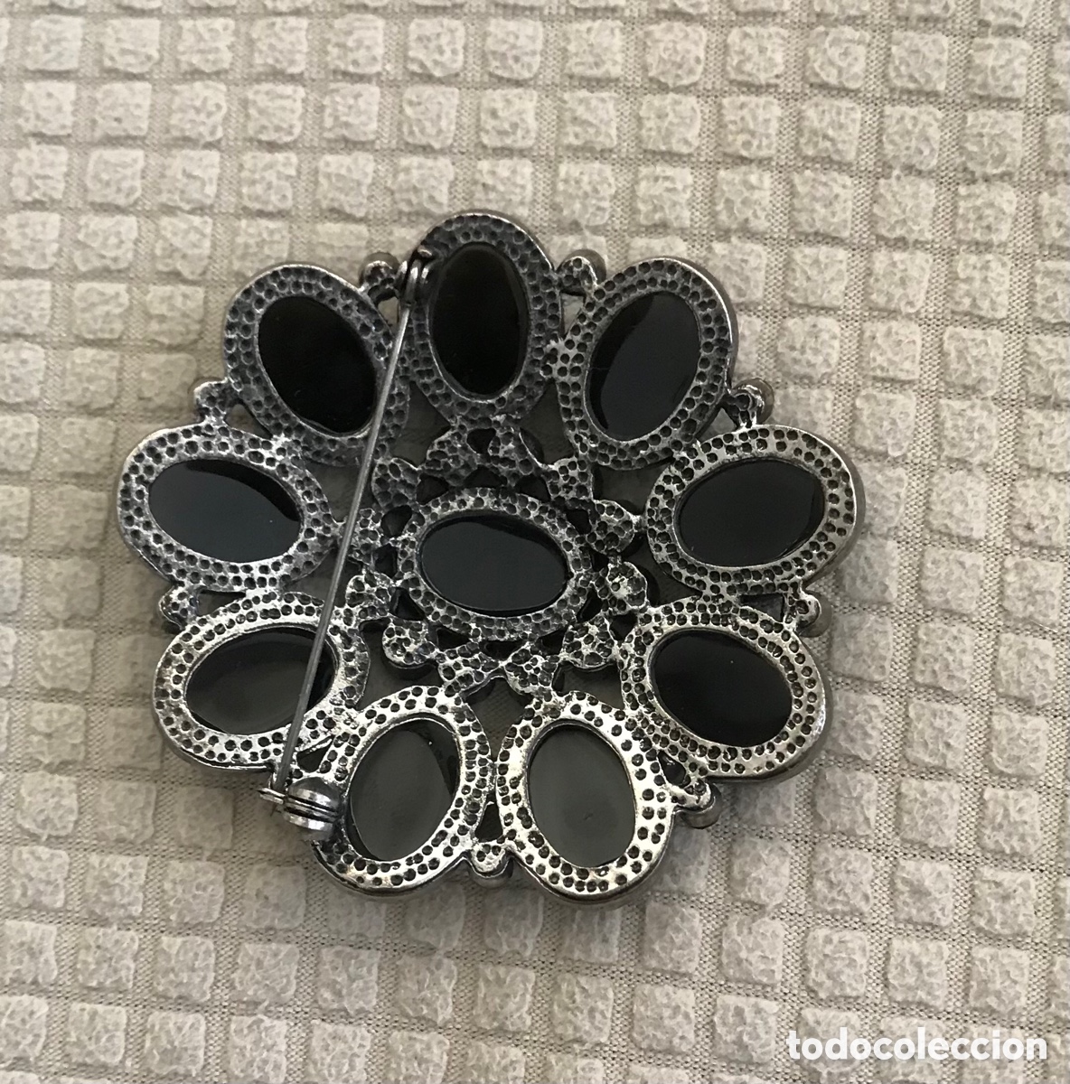 Joyeria: Broche de piedras negras - Foto 2