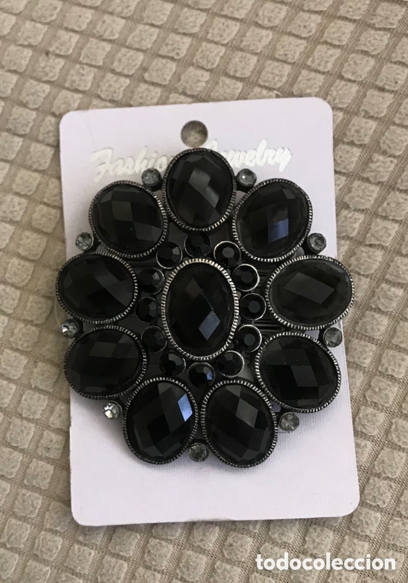 Joyeria: Broche de piedras negras - Foto 1