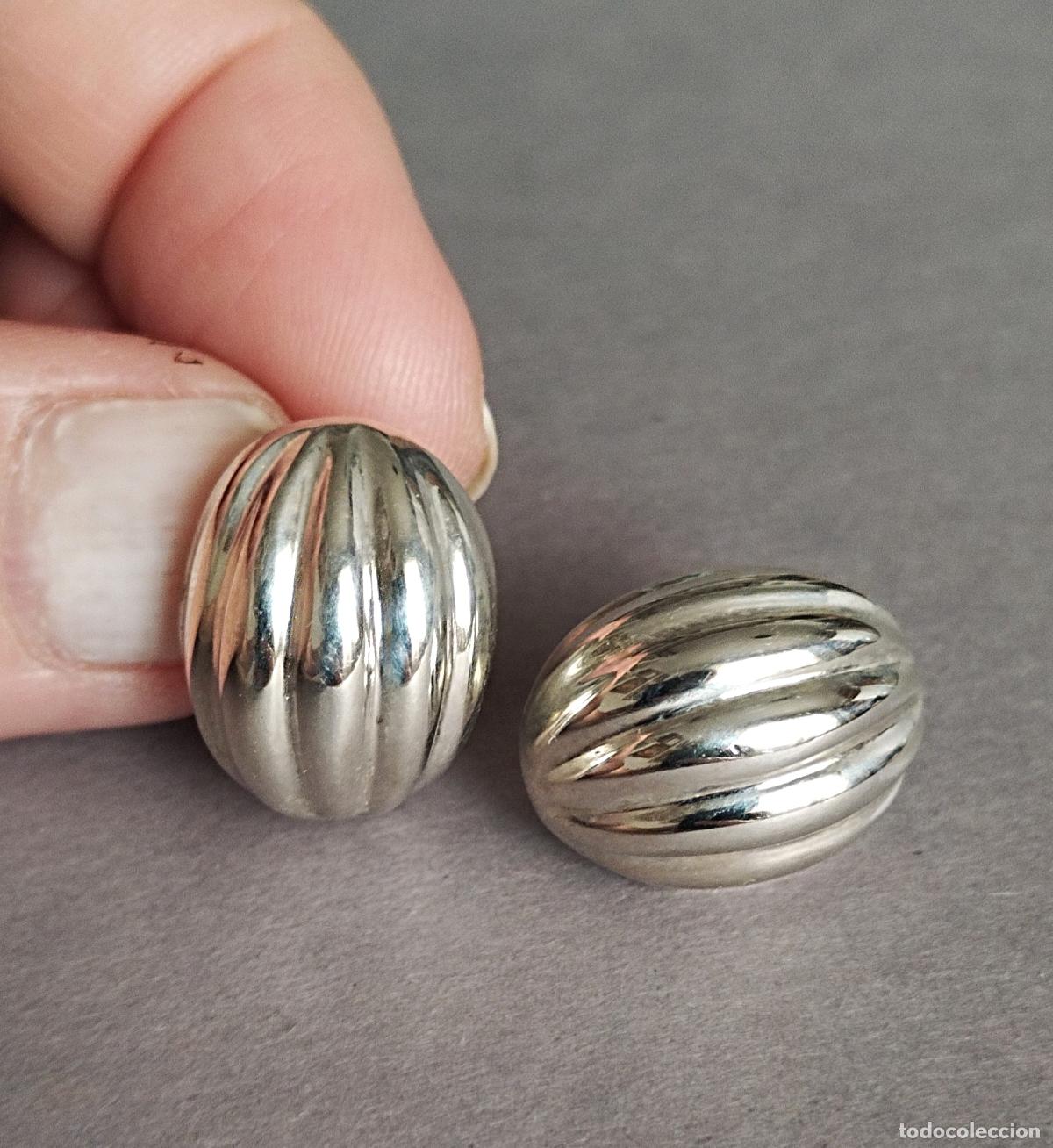 Joyeria: Bonitos pendientes, plata de ley. - Foto 1