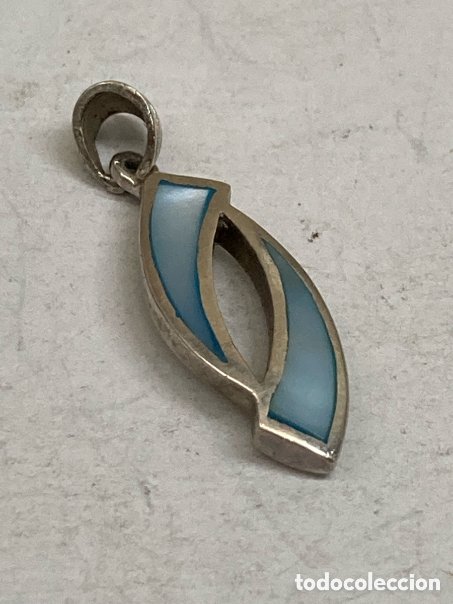 Joyeria: Colgante de plata y n&aacute;car /C423 - Foto 1