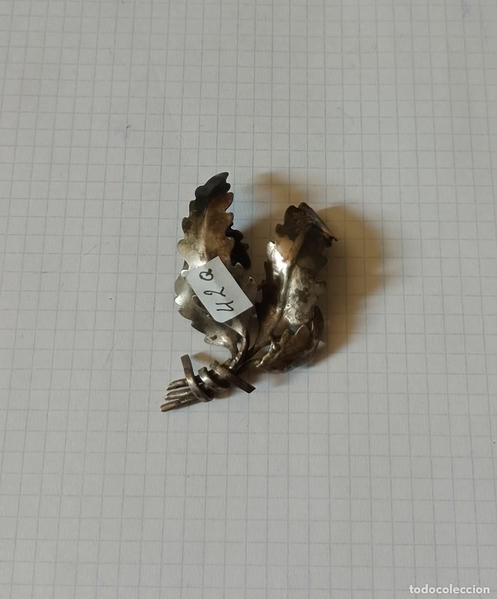 Joyeria: Broche de hojas, plata - Foto 1