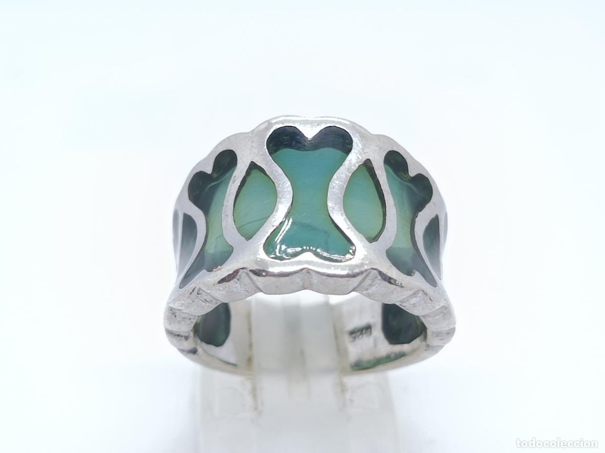 Joyeria: Original anillo en plata de ley contrastada de original dise&ntilde;o - Foto 3