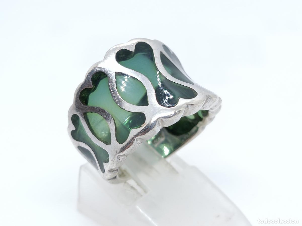 Joyeria: Original anillo en plata de ley contrastada de original dise&ntilde;o - Foto 4