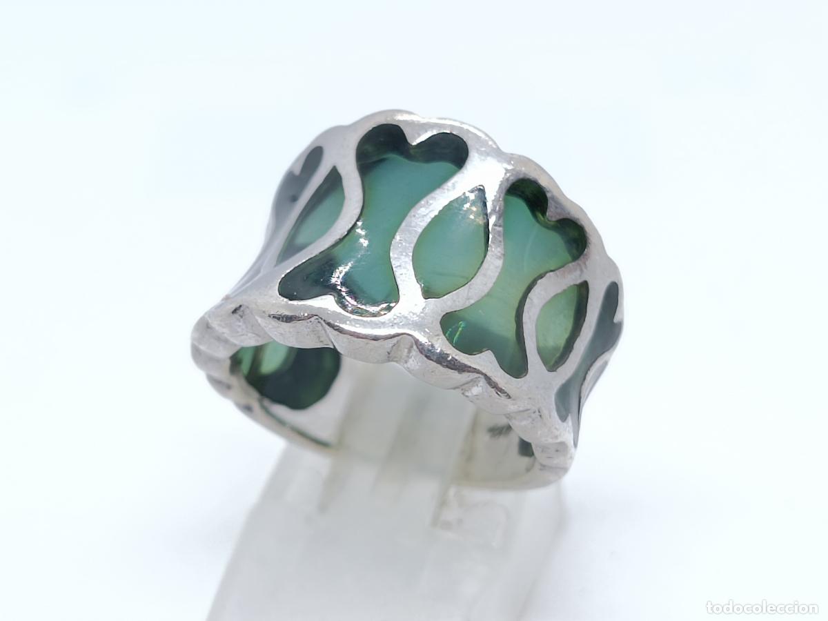 Joyeria: Original anillo en plata de ley contrastada de original dise&ntilde;o - Foto 5