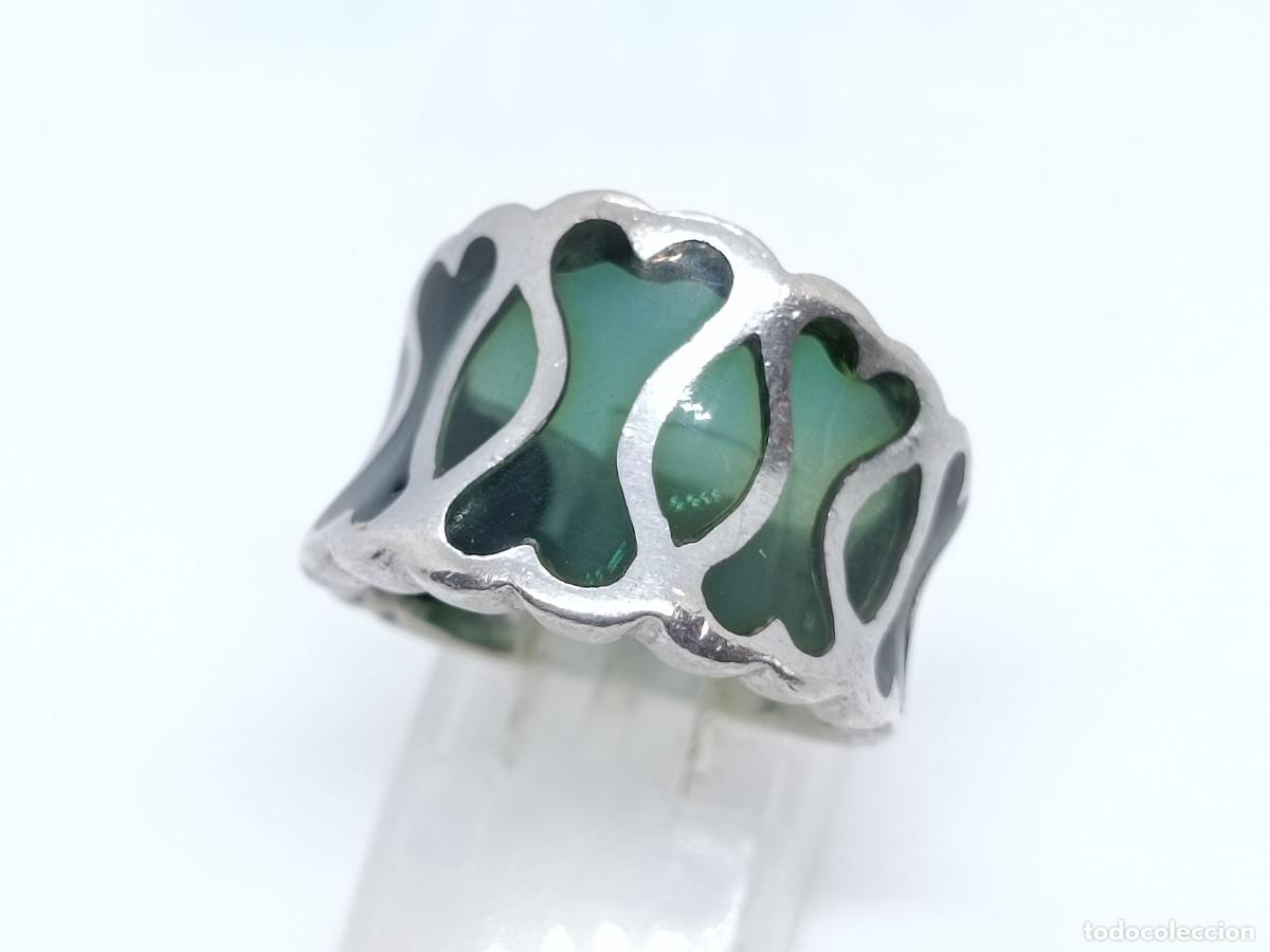 Joyeria: Original anillo en plata de ley contrastada de original dise&ntilde;o - Foto 6