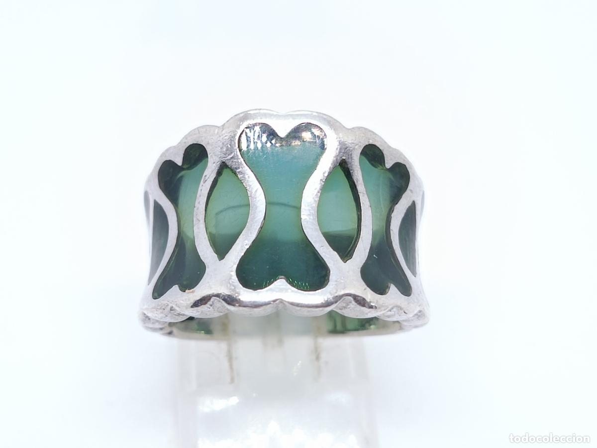 Joyeria: Original anillo en plata de ley contrastada de original dise&ntilde;o - Foto 1