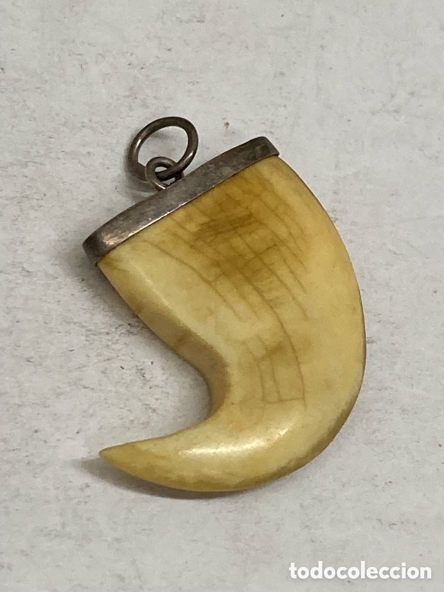 Joyeria: Colgante de plata hueso C424 - Foto 1
