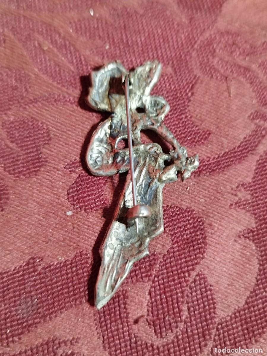 Joyeria: BROCHE MODERNISTA HADA DE PLATA - Foto 3
