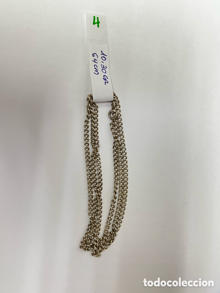 Joyeria: Adema barajada de plata -64cm /CA121-4 - Foto 5
