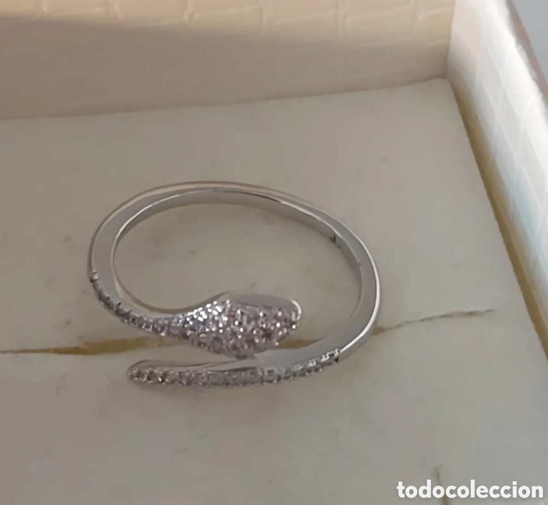 Joyeria: PRECIOSO ANILLO EN FORMA DE SERPIENTE Y CIRCONITAS. REF S5 EOS ANILLOS 240624 - Foto 2