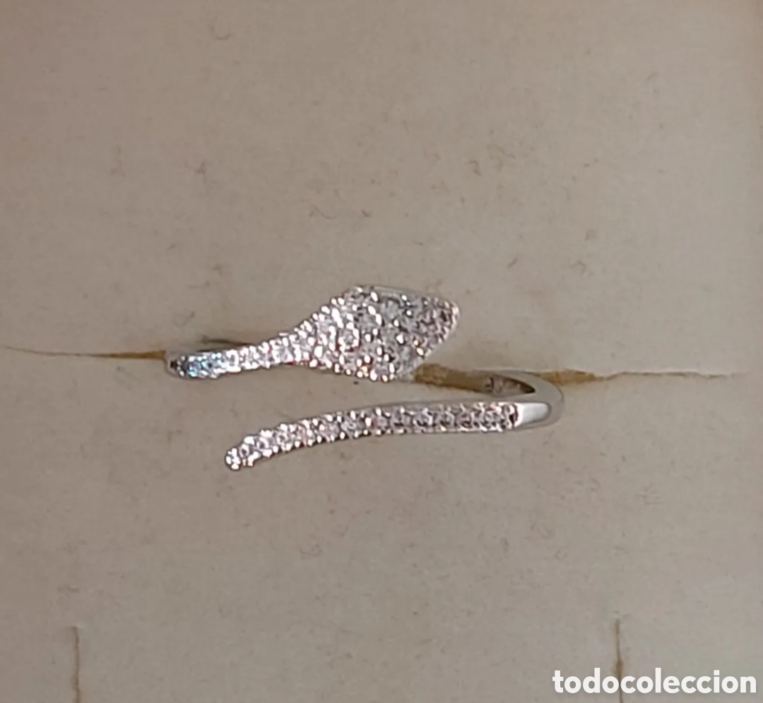 Joyeria: PRECIOSO ANILLO EN FORMA DE SERPIENTE Y CIRCONITAS. REF S5 EOS ANILLOS 240624 - Foto 1