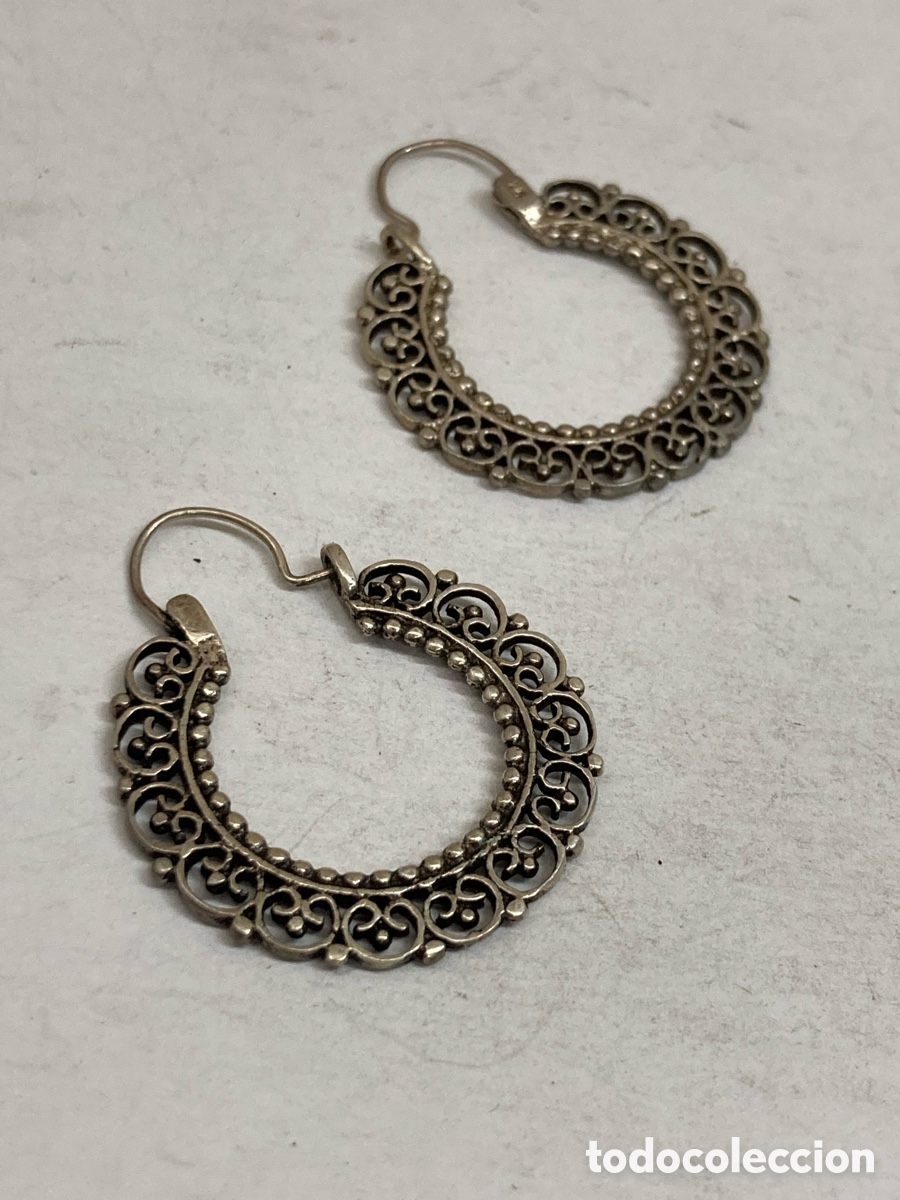 Joyeria: Pendientes de plata P304 - Foto 1