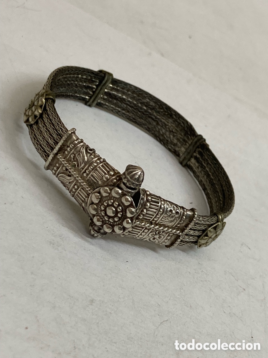 Joyeria: Pulsera de plata antigua Pul242 - Foto 1