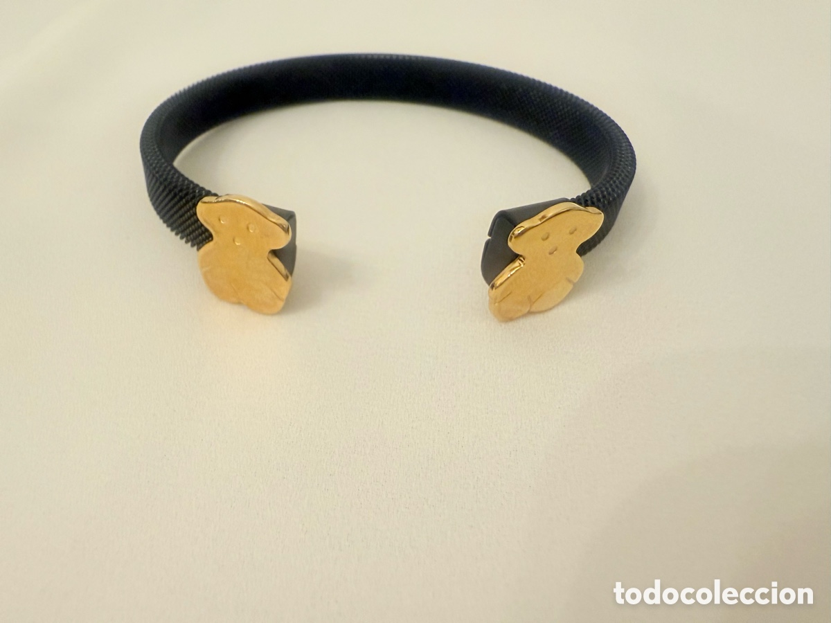 Joyeria: Pulsera tous negra y dorada - Foto 1