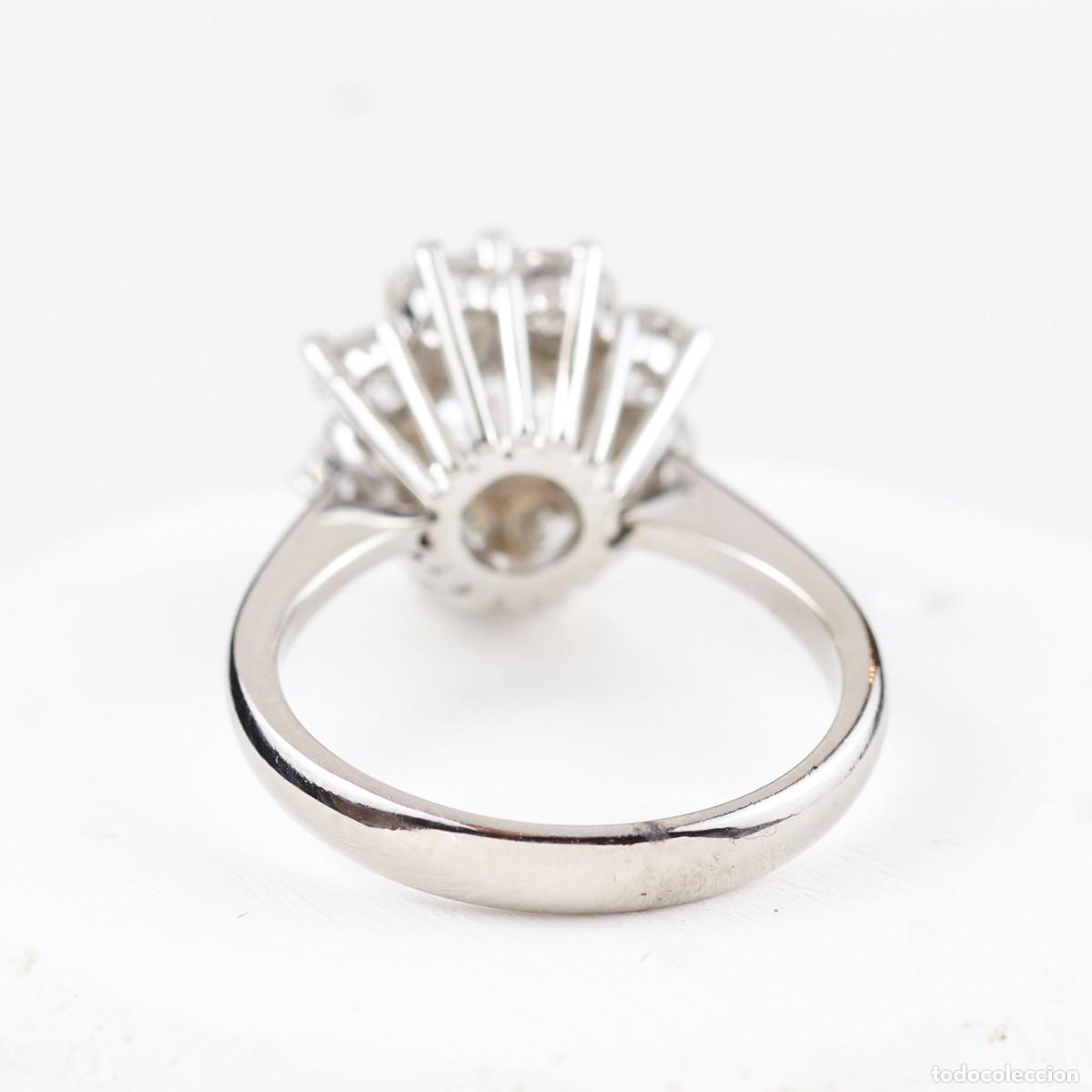 Joyeria: Anillo roseta vintage oro con diamantes - Foto 7
