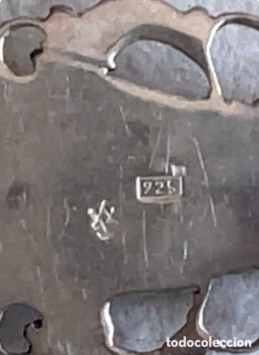 Joyeria: PENDIENTES LARGOS DE PLATA Y PIEDRA PULIDA - Foto 3