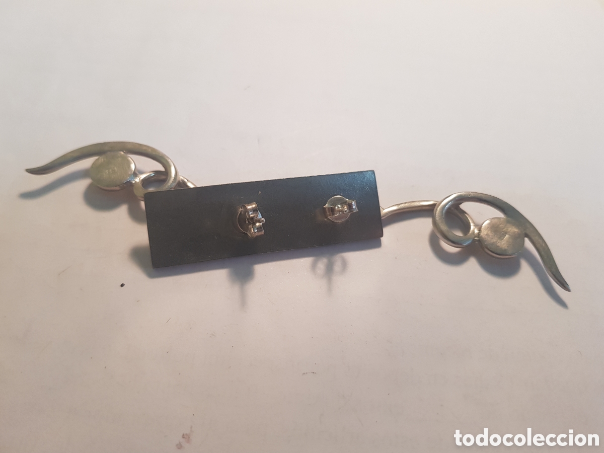 Joyeria: #1097 Pendientes plata de ley 925 5,5cm - Foto 1