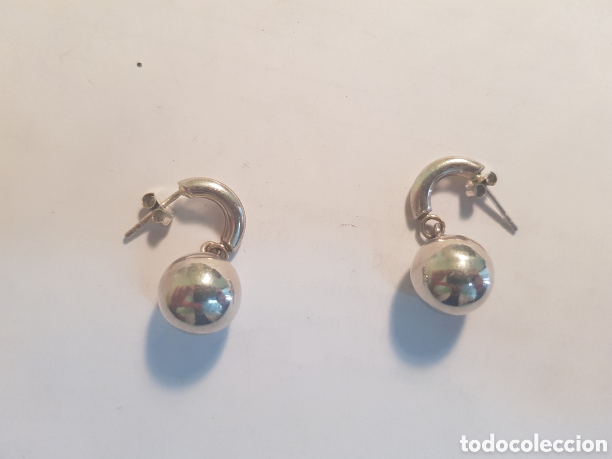 Joyeria: #1099 Pendientes plata de ley 925 - Foto 1