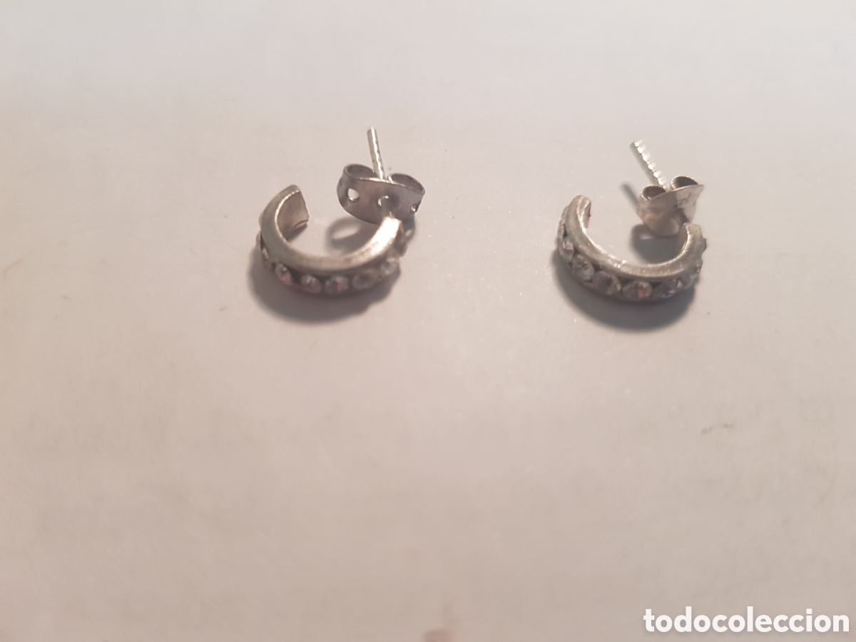 Joyeria: #1106 Pendientes plata de ley 925 - Foto 2