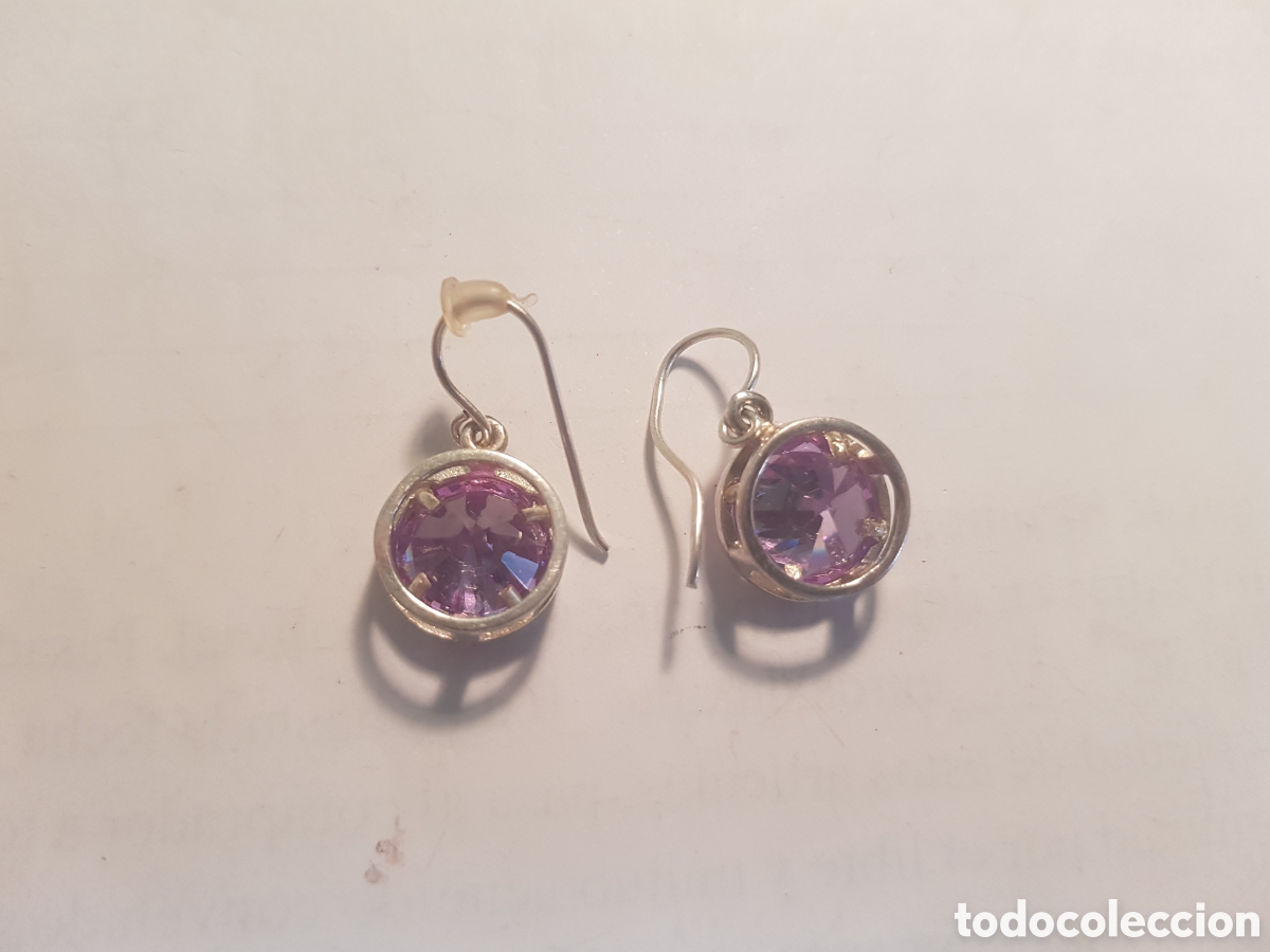 Joyeria: #1107 Pendientes plata de ley 925 - Foto 1