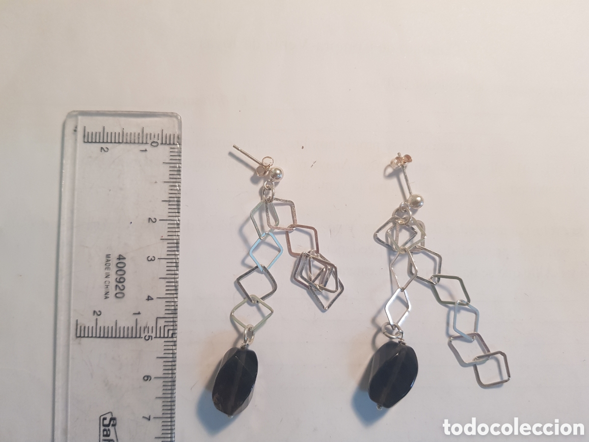 Joyeria: #1117 Pendientes plata de ley 925 - Foto 3