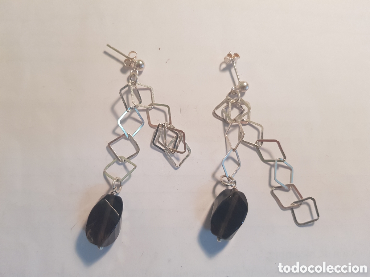 Joyeria: #1117 Pendientes plata de ley 925 - Foto 1